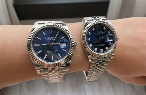 size of rolex watches